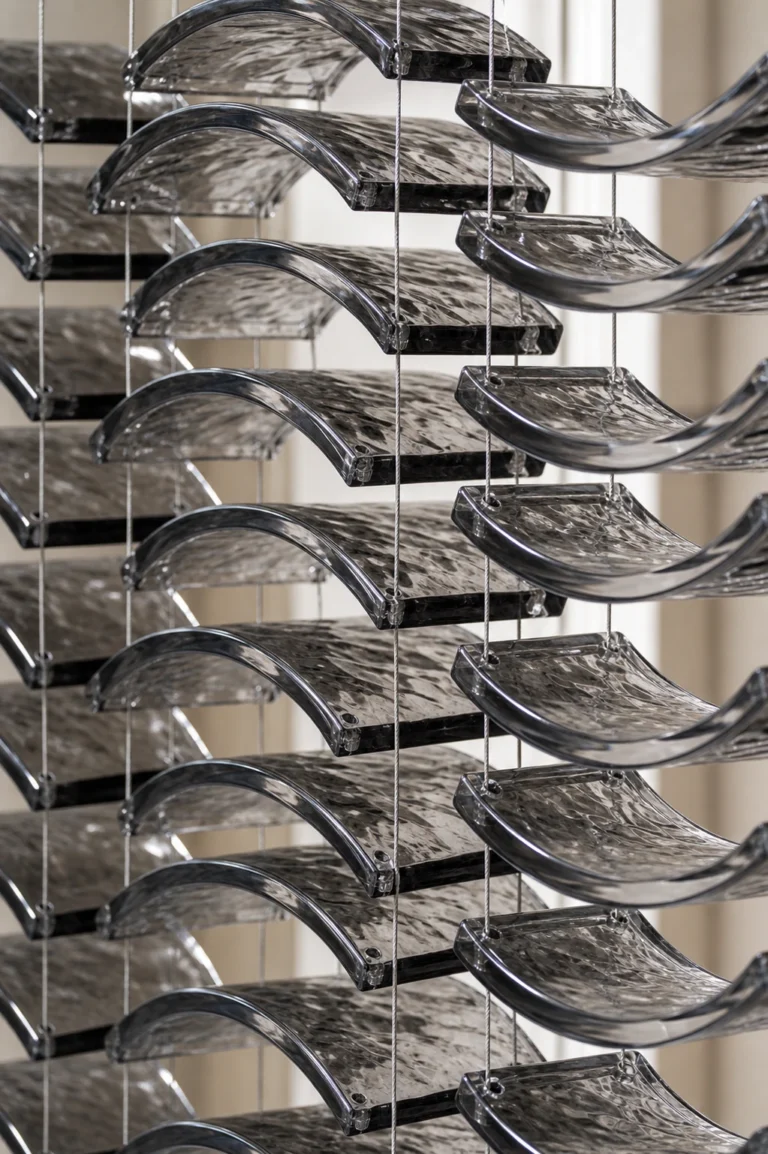 Curved Crystal Tiles — Application reference 006