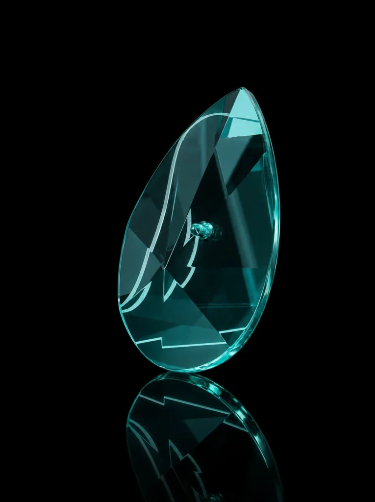 Feather & Leaf Crystal Panels product reference FL-007