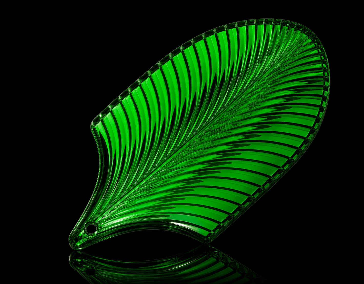 Feather & Leaf Crystal Panels — single product reference