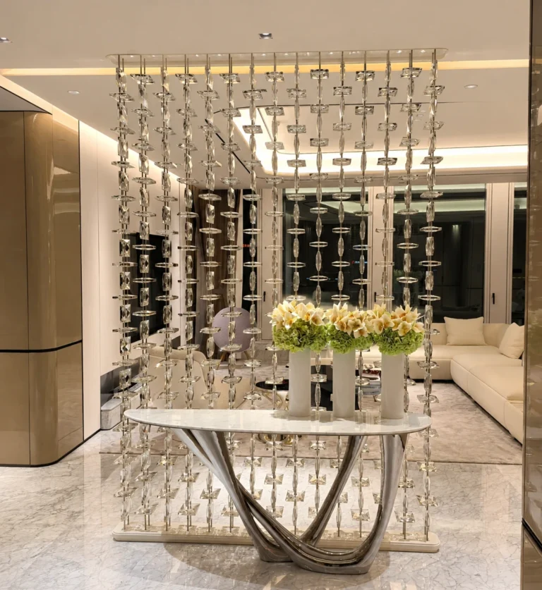 Rectangular Crystal Hanging Panels — Application reference 001