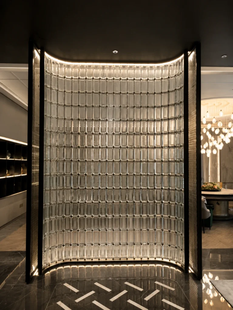 Fiber Optic Texture Crystal Panel — Application reference 003