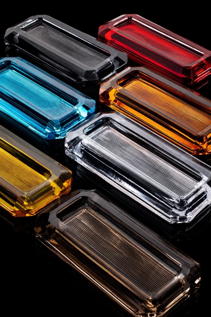 Rectangular Fiber Optic Texture Crystal Panel product reference FO-001