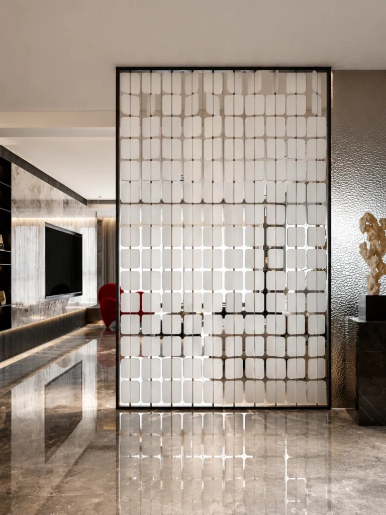 Tube-Linked Crystal Panels — Application reference 009