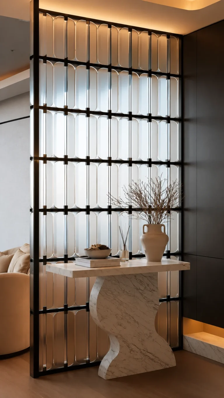 Tube-Linked Crystal Panels — Application reference 014