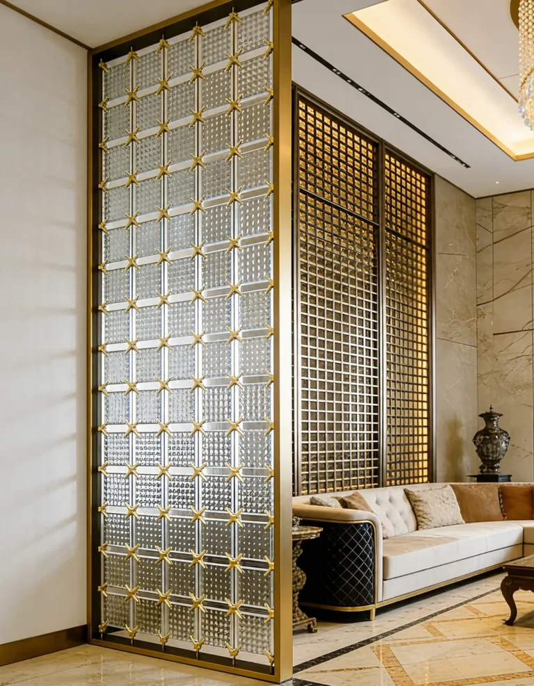 Square Crystal Panels & Modules interior application scene (LMC-CR-0832)