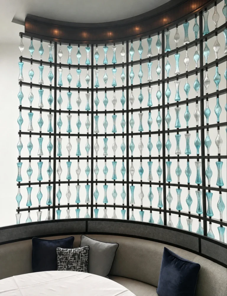 Crystal Tubes & Bars interior application scene (LMC-CR-0919)